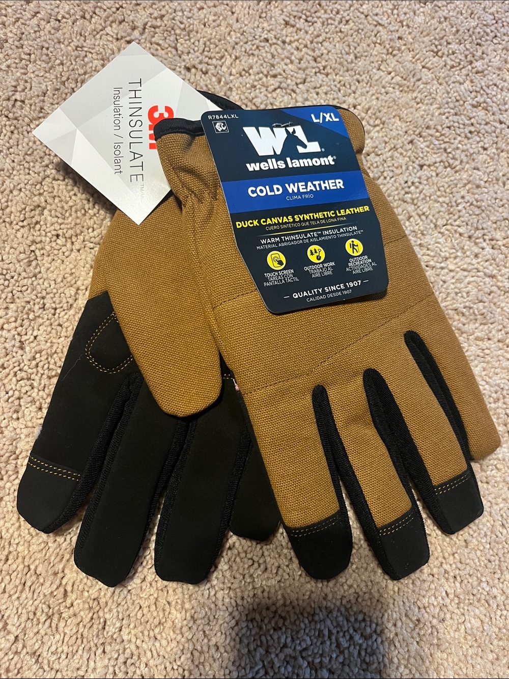 New cold weather gloves